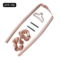 셀프파마 하는법 집에서 파마 세트 구르뽕 구르프 용 리본 랩 키트 실크 컬 웨이버, 핑크 02, 협력사