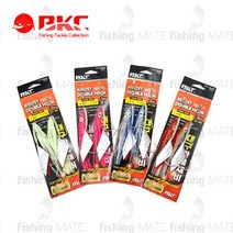 백경 만쿨채비 대구 꼴뚜기 만쿨채비 바늘 대구지깅낚시 더블훅 쌍바늘, 03 실버블루