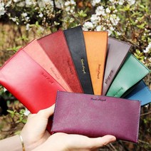 핸드메이드 지폐지갑 골프 내기 이태리 소가죽 수제 슬림 현금장지갑 이니셜