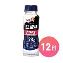 빙그레 프로틴 맥스 드링크 요거트 12개 다이어트식단, 요플레 프로틴 맥스 드링크 요거트 12개입