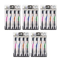 메디케어 C 숯칫솔 4개입 5개 이중미세모 숯모칫솔 숯나노 향균 슬림모, 4개