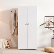 800 확장 옷걸이 봉 행거 높은 이불장 옷장 옷장정리, 색상_화이트우측행거, 상세페이지 참조4