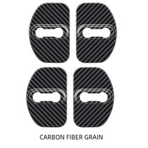스티커사진기계Ceyes 커버 Lada Vesta XRAY Granta Kalina Priora Largus 자동차 엠블럼 액세서리 도어 잠, 01 carbon fiber