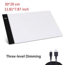 라이트 박스 테이블 드로잉 패드 화방용품 작은 A4 드로잉 보드 Led 라이트 패드 USB 아트 복사 장난감 그