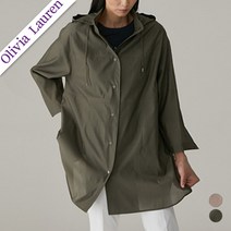 올리비아로렌 올리비아로렌 후드 탈부착 홑겹 롱 야상 VOCCLXM4281