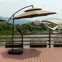 팬션 대형 파라솔 천막 횡단보도 그늘막 우산