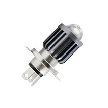 KR모터스 트로이 오토바이 확산렌즈 LED 전조등 H4 1pcs