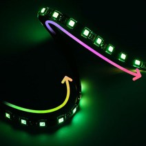 자동색상변경 24V 화물차 LED바 줄LED LED램프 무드등, 1개, 상세페이지참조