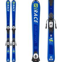 살로몬 주니어 스키 세트 SRACE PRO Jr S+ 120 사이즈