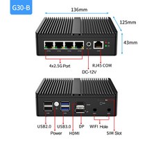 포토샵용캐드용컴퓨터 미니PC 초소형 가정용 사무용, N5105, UK, NO RAM NO SSD