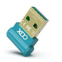 XDO 데스크탑 PC용 USB 블루투스 5.3 어댑터 실제 플러그 앤 플레이 미니 EDR 동글 수신기 및 송신기 노트북 컴퓨터 윈도우 11/10/8.1용 그린245, green-245