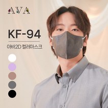 아바 AVA KF94 새부리형 대형 컬러 마스크 (홈쇼핑 방영상품), 아바 대형, 화이트 200매