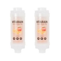 비타레인 비타민 샤워기 필터 망고향, 4개