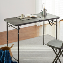 야외용 캠핑용 행사용 브로몰딩 접이식테이블 1200~1800대형테이블, 1500, 우드브라운