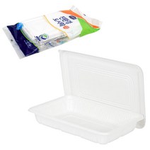 일회용 도시락 5개 친환경 포장 용기 김밥 단체 일식