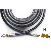 수도배관자재 10m 하수도 배수구 물 청소 호스 파이프 클리너 키트 Karcher Interskol Huter Hammer Nilfisk STIHL Bosch 고압 세척기, China, For Bosch old