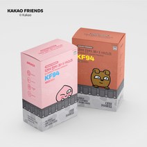 카카오마스크 카카오프렌즈마스크 닥터 한지 브이 KF94 대형 30매 어피치 프로도, 프로도 대형 30매