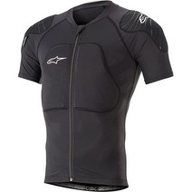 라이딩자켓 모터사이클자켓 Alpinestars 알파인스타 남성용 스탠다드 파라곤 라이트 재킷반팔 블랙 L, Large