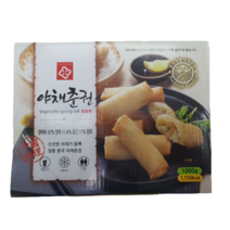 [얌얌마켓] 골든피트 야채춘권 1kg (아이스박스 포함)