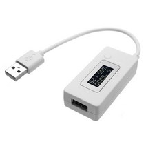 니토 USB 전압 전류 테스터기 전압계 전류계 멀티측정기, 1개