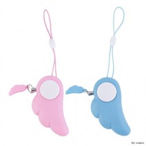 지니홀딩스 1+1) 호신용 천사키링 호신용품 알림경보기