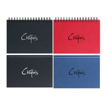 삼원 A5 크로키북 스프링 양장제본 하드커버 스케치북, 1.스프링하드-A5-블랙