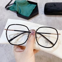 오버사이즈 다각동글이 얼굴작아보이는 안경테 대평 대두 안경테추천 무광 프레임