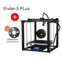 목업제작 3D프린터 3D 프린터 Ender-5 Plus 듀얼 Z축 브랜드 파워 대형 인쇄 크기 BL 터치 레벨링 이력서 인쇄 필라멘트 센서 Ceality 3D, 협동사, 엔더-5 플러스 n 200g