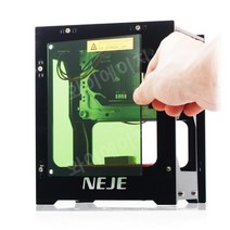 NEJE DK-8-KZ 우드 레이저 마킹기 프린터 소형 각인기, A세트 - 10000mW
