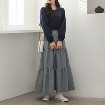 데일리원피스 하우스웨어 실내복원피스 외출복원피스 캉캉체크원피스