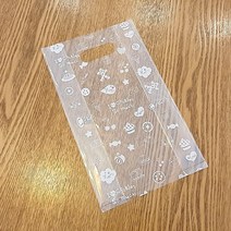 피크닉앤패키지 복주머니상자 추석송편떡포장상자 화과자상자, pe야미투명인쇄봉투 미니20장