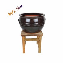 국산 수제 단지 화분 옹기 화분 국산 옹기 항아리 옹기화분 국산 국산 수제 화분 OG-017 케이스스탁