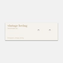 러블리 파스텔컬러 심플 가로형 귀걸이택 라벨 90X30mm 제작 악세사리 종이택 주얼리 상품 행택 포장 맞춤제작, 단면_90X30mm, 스노우지_500매, 3mm