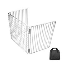 캠핑용 화목난로 캠핑 펠렛 난로 화목 다기능 접이식 캠프파이어 그릴 스테인레스 스틸 캠핑 화격자 휴