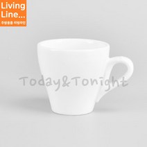 Kitchen 백색 도자기 에스프레소잔 미니 커피잔 샷잔 커피숍 카페, ♡로코 하이본 미샤에스프레소 커피잔♡, [ 1개 ]