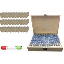 핀 바늘 게이지 세트 고정밀 플러그 나무 상자 베어링, 3.0-4.00 0.01 나무상자 101개