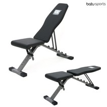 각도조절 접이식 벤치프레스 블랙/아령 덤벨 벤치, 단품