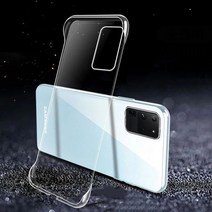 갤럭시s23 울트라케이스 투명 PC 하드 휴대폰 케이스 삼성 갤럭시용 갤럭시 S20FE S10 S20 S21 S22 S23 울트라 노트 20 10 플러스용 보더리