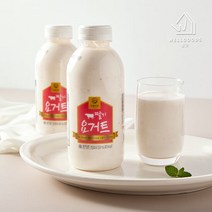 [웰굿] 강훈목장 수제 딸기요거트 500ml x 3, 단품