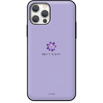 아이폰11 케이스 또아네 꽃날 마그네틱 미러 카드 범퍼