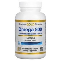켈리포니아 골드 뉴트리션 오메가 800 EPA DHA 90정 정품제품