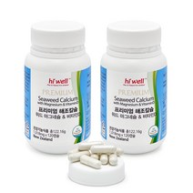 하이웰 해조 칼슘 120캡슐 1통 (2개월분), 122.16g, 2개