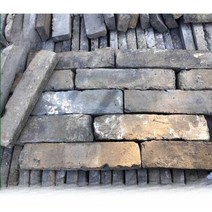 타일벽돌 내외장 청고벽돌 회색 건축 외장재 내장재, 240x53x20mm - 60장