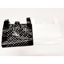 HD비닐봉투 마트봉투 1호 [29+10X50] 70장, 화이트, 29+10X50
