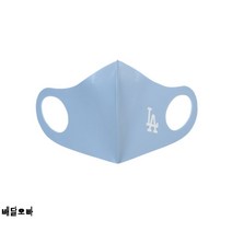 스포츠 헬스 마스크 MLB정품 패션 운동, M, LA다저스/라이트블루