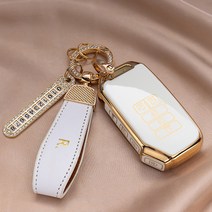 기아 스마트키 키케이스 K8 올뉴 K3 쏘렌토 MQ4 쏘렌토하이브리드 K5 DL3 3세대 스포티지QL 더뉴카니발 KA4 K7프리미어 셀토스 EV6 니로 SG2 적용 키케이스 키홀더, F타입, 아이보리