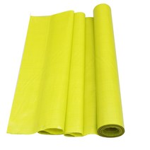 방염포 50m 고온저항 탄화포 용접방수 자외선차단 불티비산방지포 불연섬유 불멍용 캠프아이어, 황록색 1m 너비 0.3mm 두께 x 50m