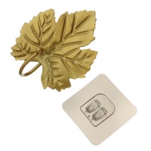 골드/그린 단철 행잉 스토리지 랙 1 개 벽걸이 크리에이티브 리프 모양 북유럽 스타일 홈 욕실 장식, violet