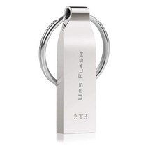 금속 USB 플래시 드라이브 2TB USB메모리 고속 USB3.0 플래시 2000GB 1개(UL1-F2)