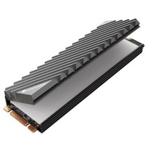 jonsbo 라디에이터 방열판 냉각 패드 m.2 2280 nvme ssd heat disk 알루미늄 방열판 방열 패드 for m2 desktop pc, 협력사, 회색 m2 방열판